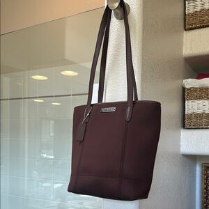 Coach Chocolate Brown Tote Bag